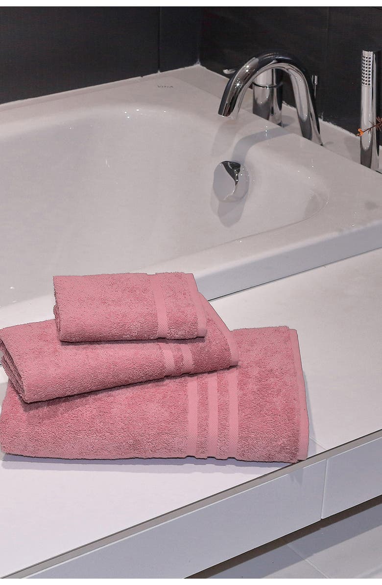 Linum Home Textiles Denzi Turkish Cotton 3-Piece Towel Set, Alternate, color,