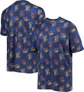 BOXERCRAFT Men's Royal Toledo Mud Hens Allover Print Crafted T-Shirt
