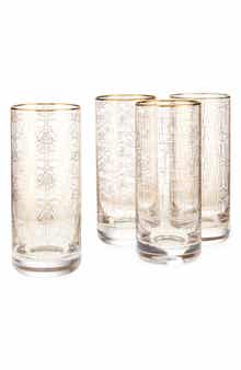 JoyJolt Star Wars™ Limited Edition Deco Collection Assorted Set of 4 Tall Drinking Glasses