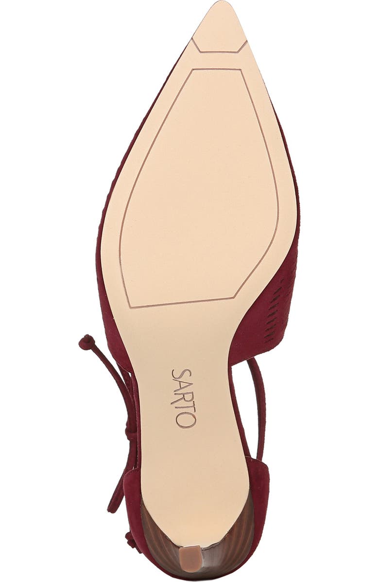 SARTO by Franco Sarto Krista Perforated Ankle Wrap Pump, Alternate, color,