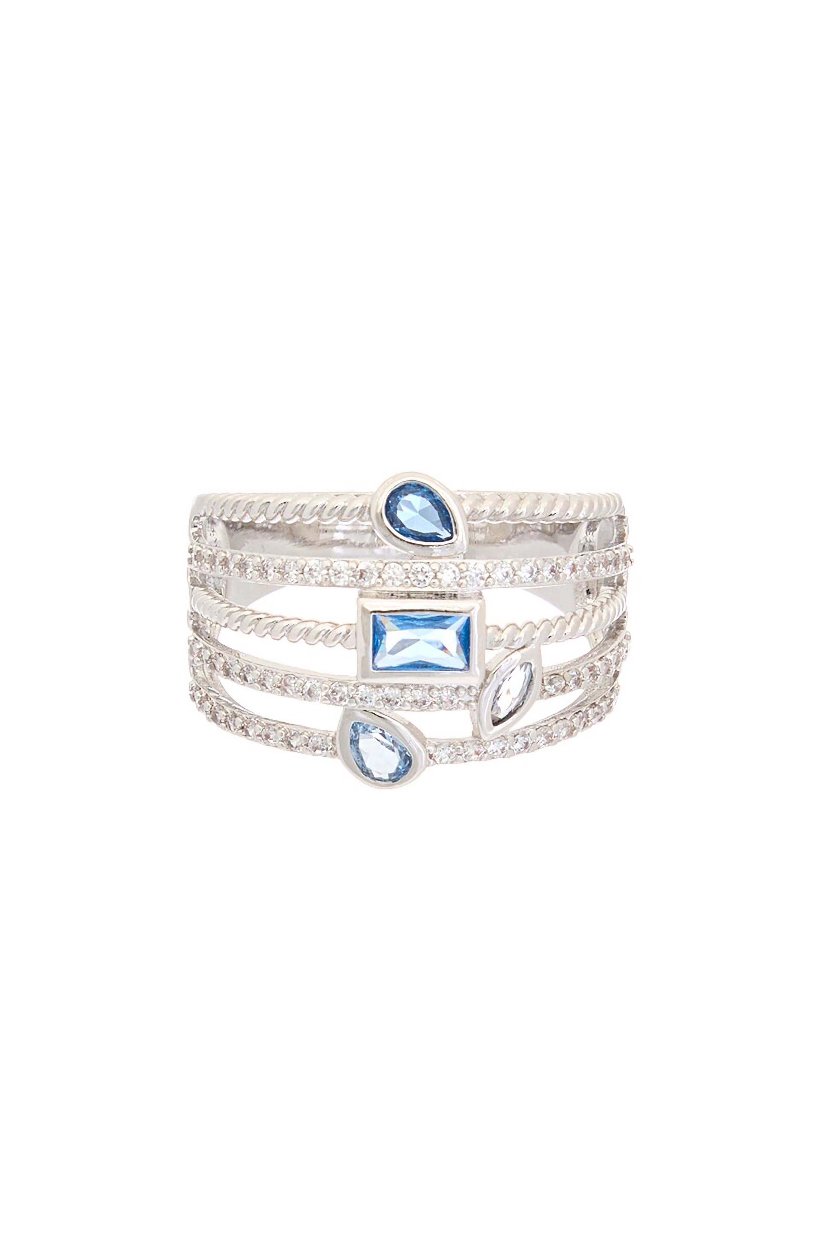 Juvell Layered CZ Ring