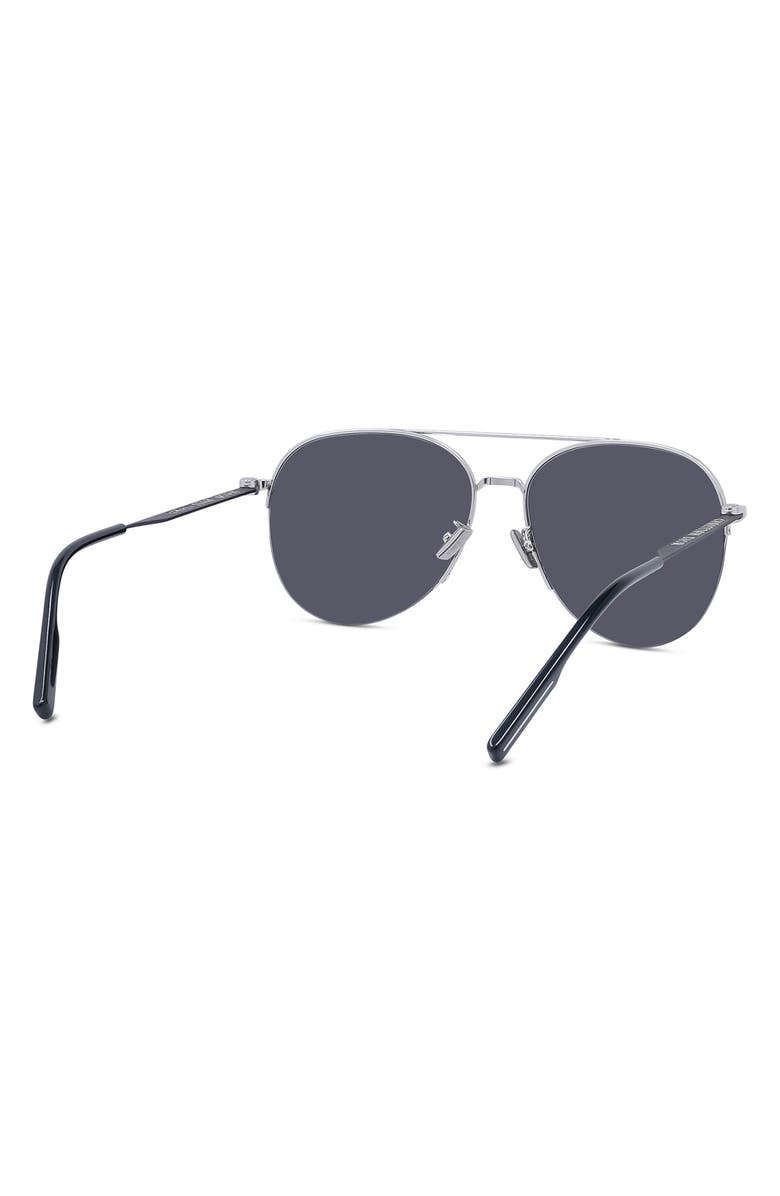 DIOR 180 59mm Aviator Sunglasses, Alternate, color, 