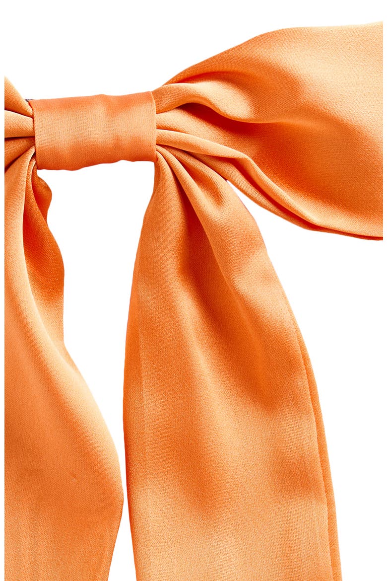 Kaia Bow Barrette, Alternate, color, MELON