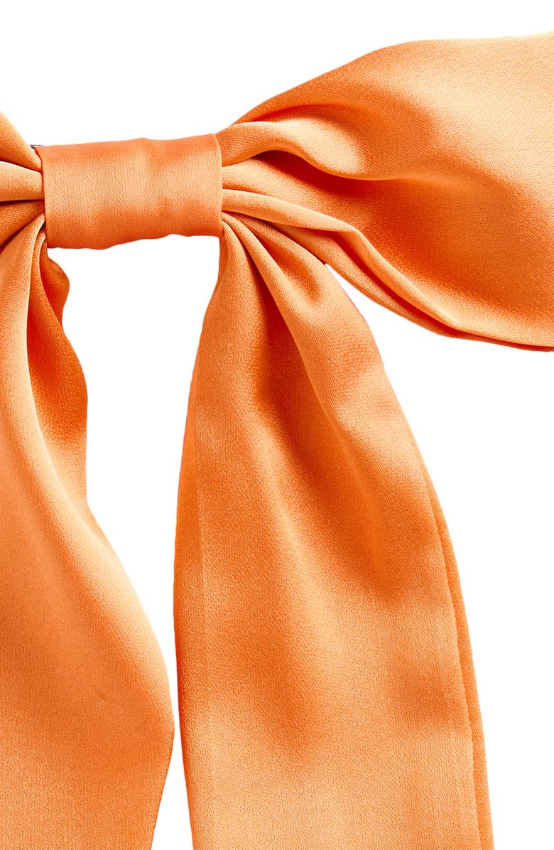 L. Erickson Kaia Bow Barrette, Alternate, color, Melon