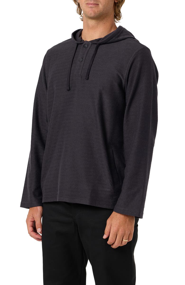 O'Neill Bavaro Cotton Blend Poncho Hoodie, Alternate, color,