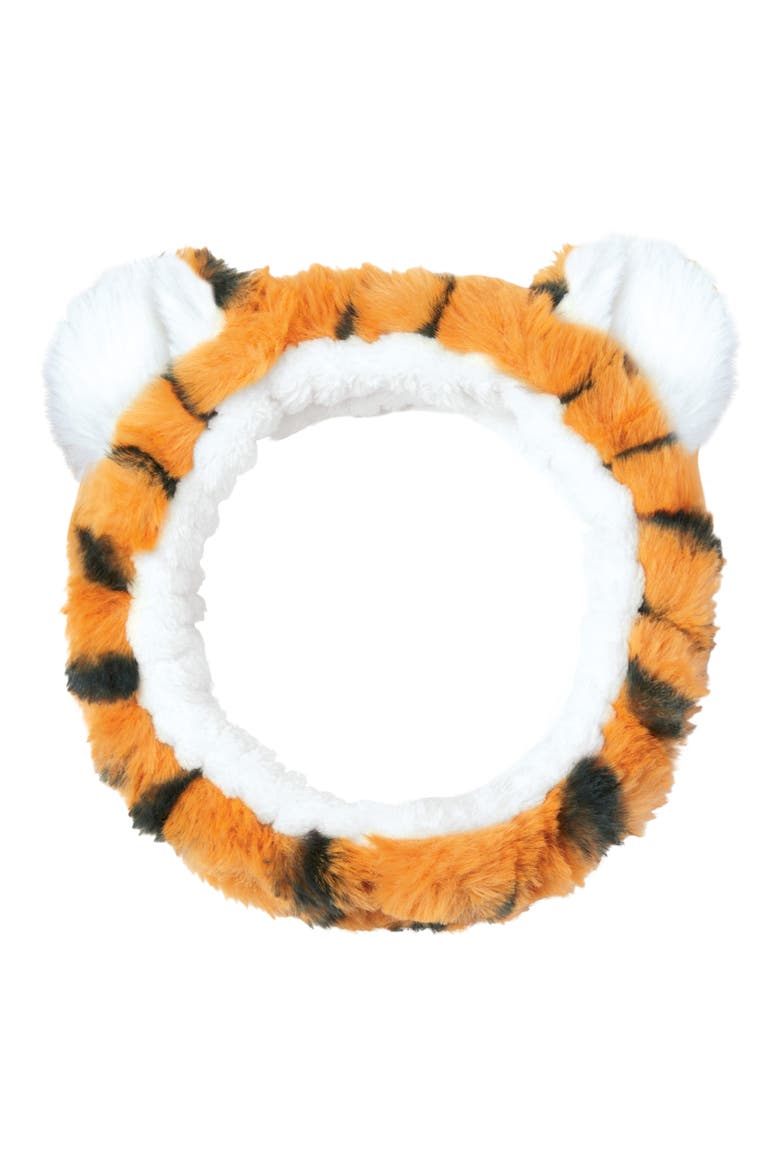 Tiger Skincare Headband, Main, color, NO COLOR