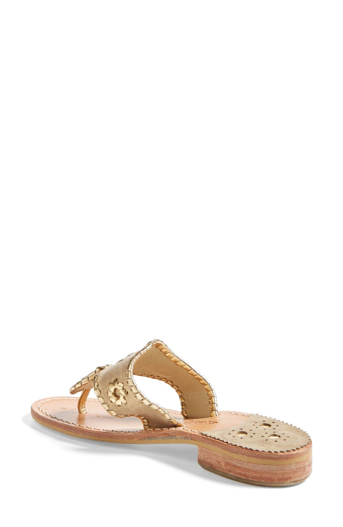 'Stardust' Thong Sandal, Alternate, color, GOLD
