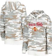 PRESSBOX Women's Pressbox Camo Iowa State Cyclones San Pablo Pullover Hoodie