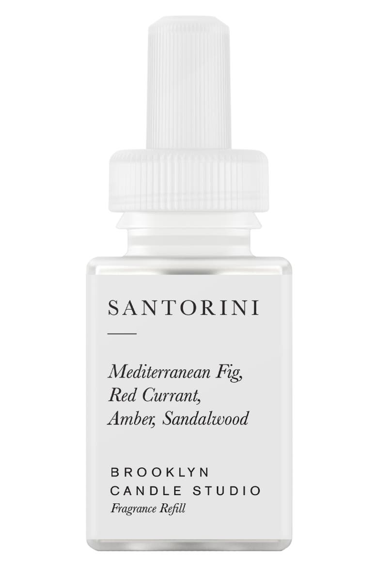 x Brooklyn Candle Studio Santorini Smart Fragrance Diffuser Refill, Main, color, SANTORINI