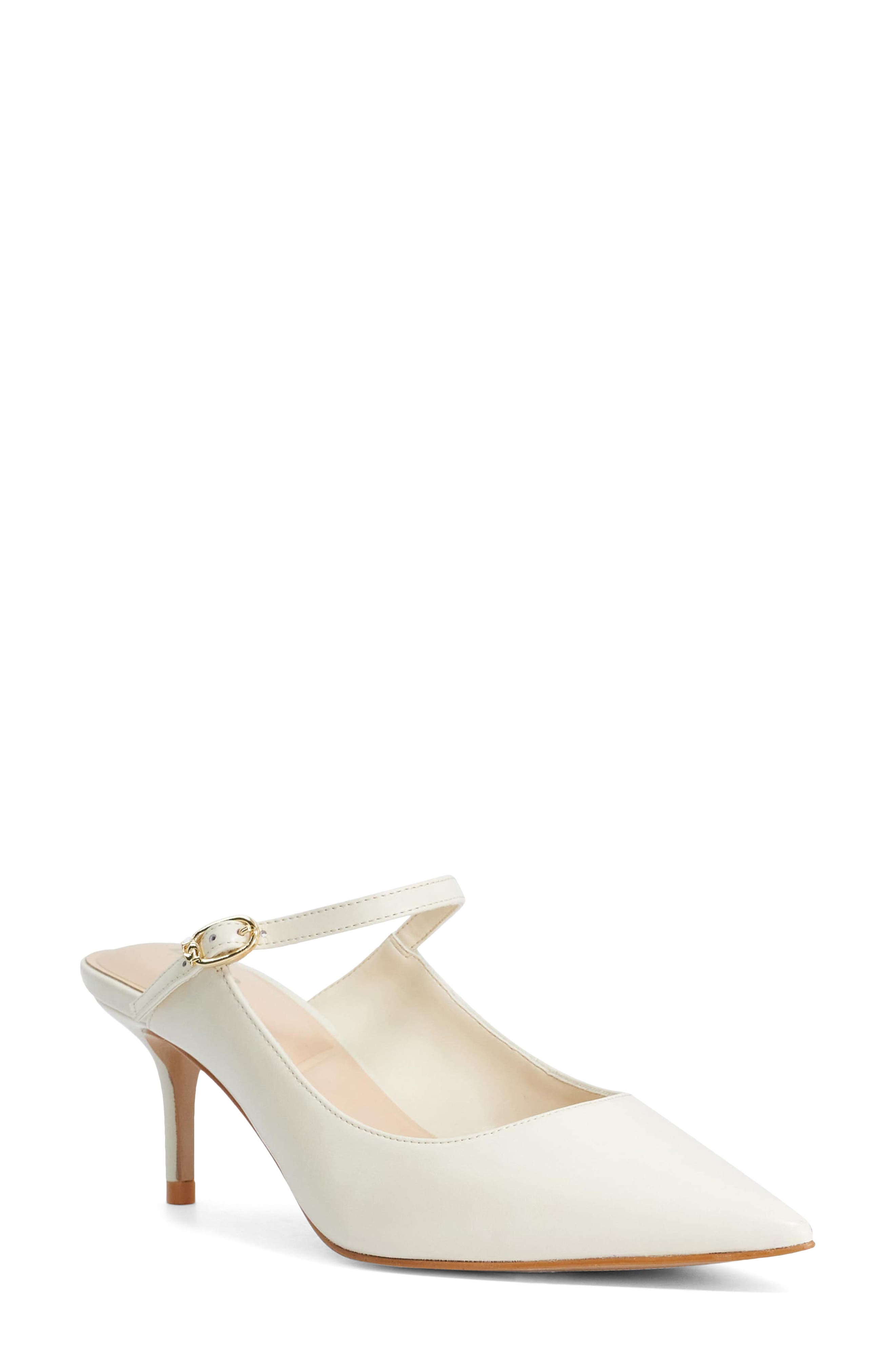Chronicles Pointed Toe Pump, Main, color, ECRU