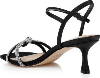 Maci Kitten Heel Ankle Strap Sandal