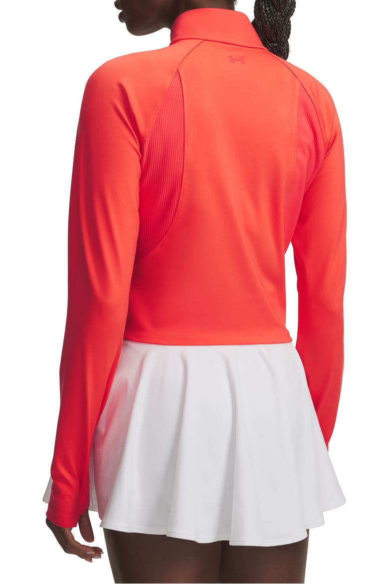 Merdian Half Zip Pullover, Alternate, color, VENOM RED / / VENOM RED