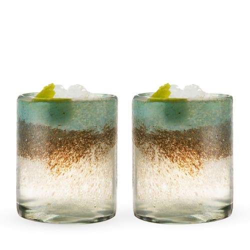 Twine Segunda Vida Playa Bonita Recycled Tumblers Set Of 2