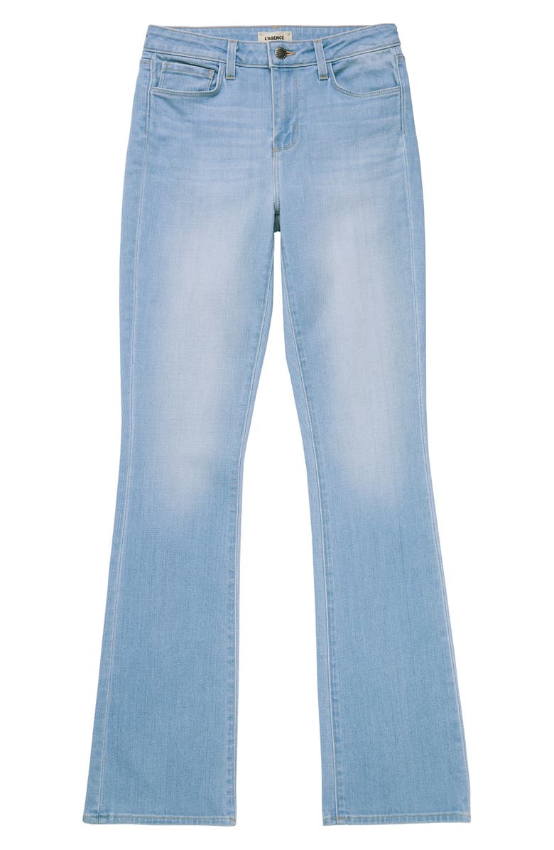 L'AGENCE Oriana High Waist Straight Leg Jeans, Alternate, color, Belmont
