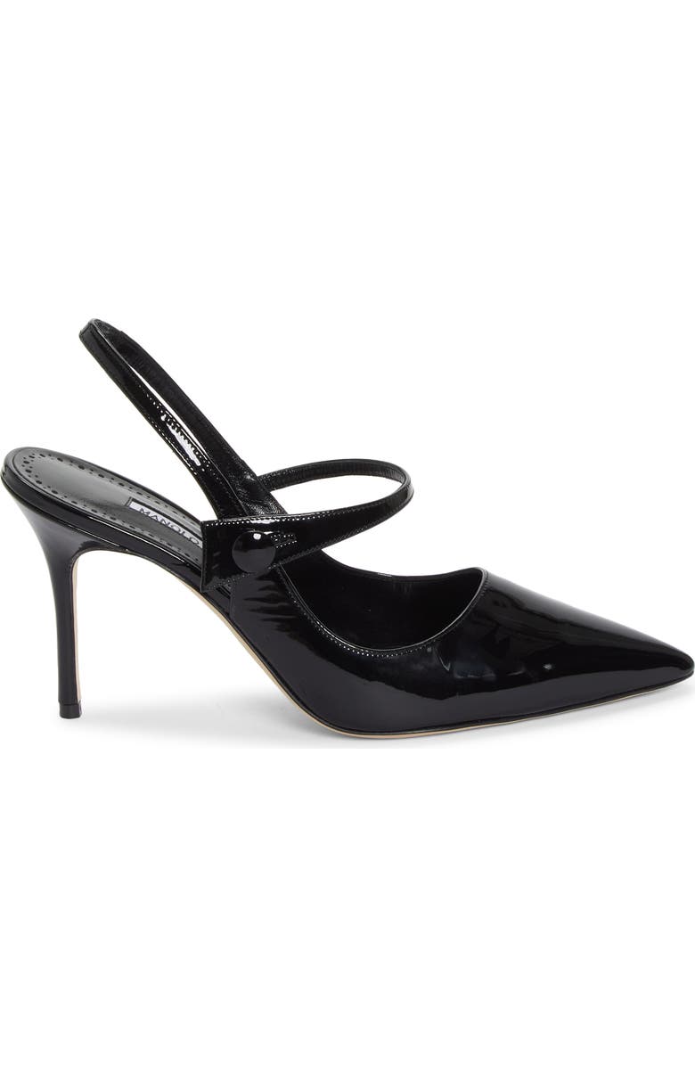 Manolo Blahnik Didion Pointed Toe Slingback Pump, Alternate, color,