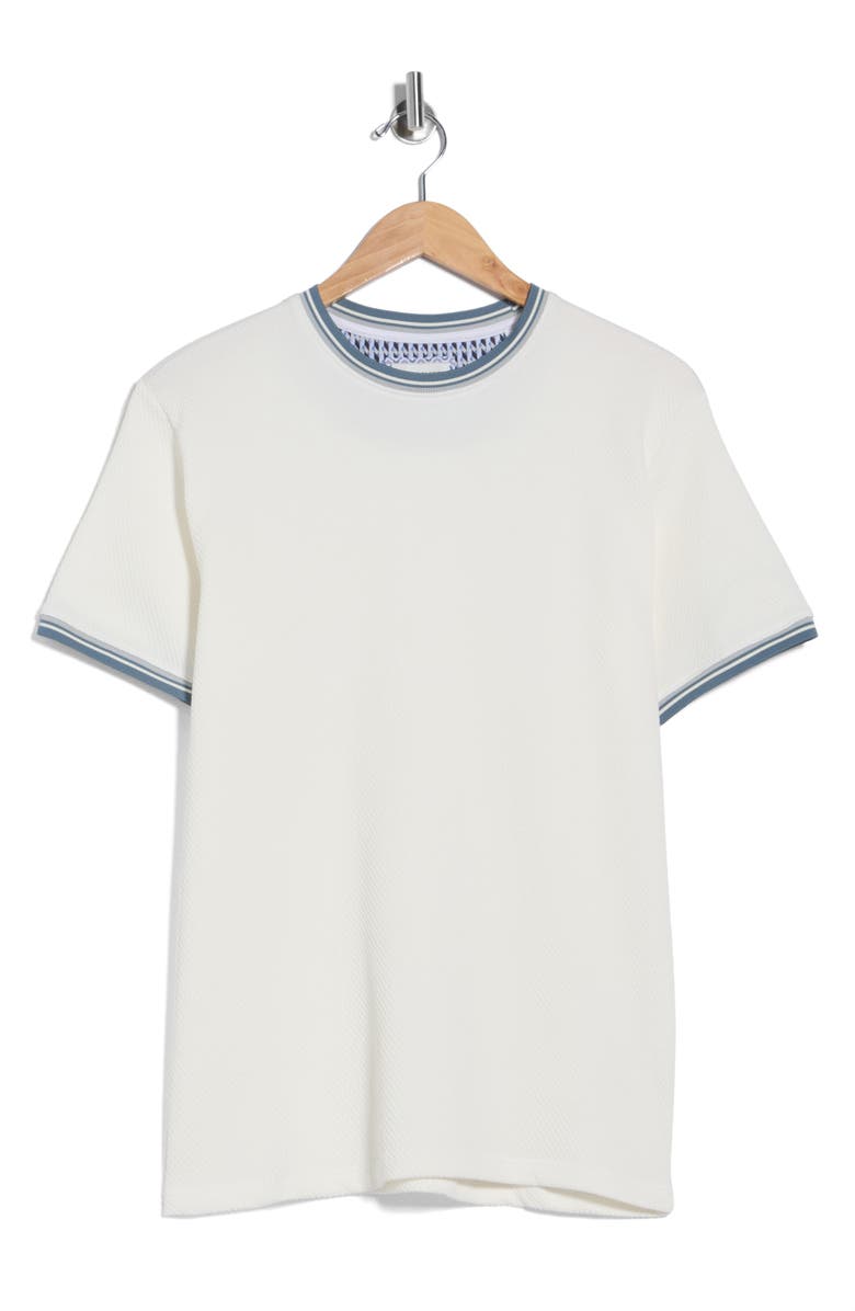 Cactus Man Tipped Short Sleeve T-Shirt, Main, color, Off White