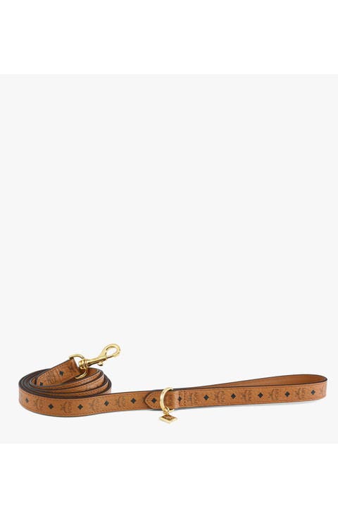 Pet Leash in Monogram Print Leather