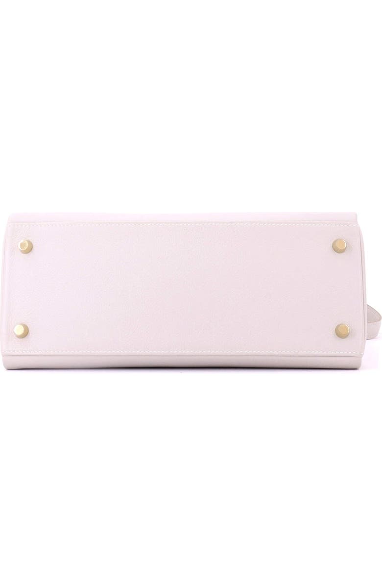 Pre-Owned Hermes Kelly Handbag Grey Evercolor with Gold Hardware 28, Alternate, color, Gris Perle