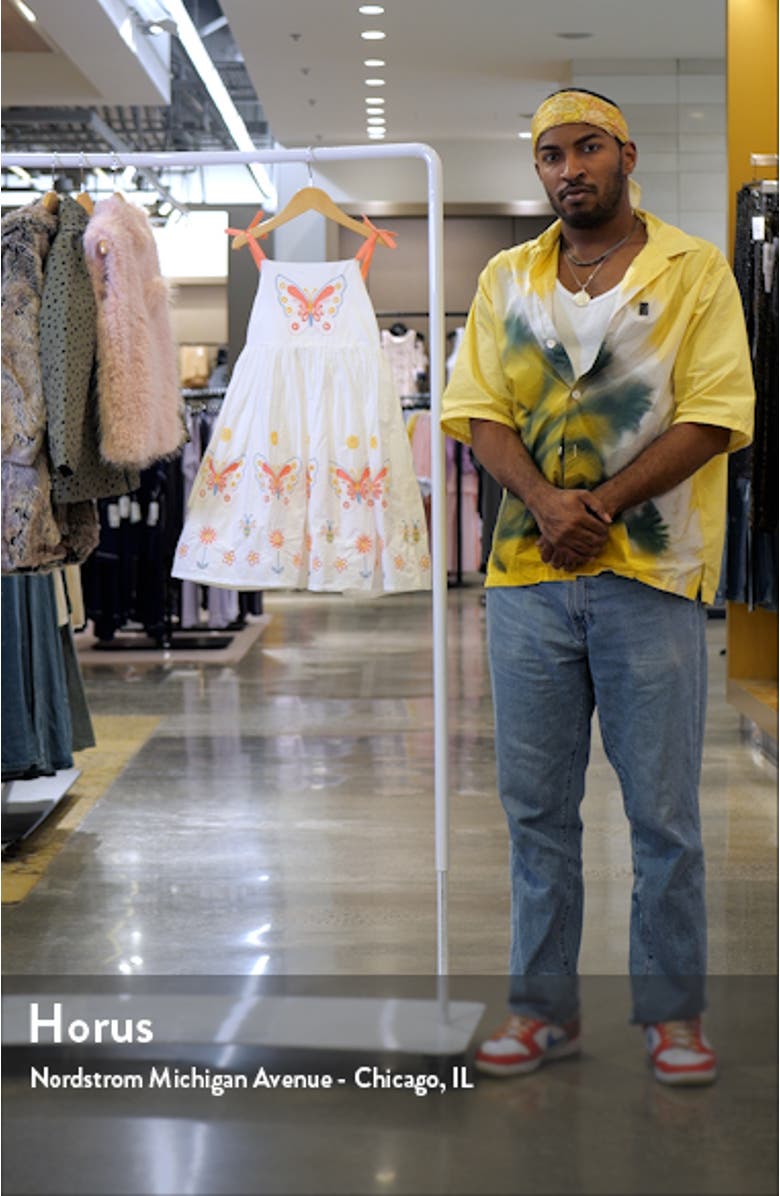 Kids' Broderie Butterflies Dress, sales video thumbnail