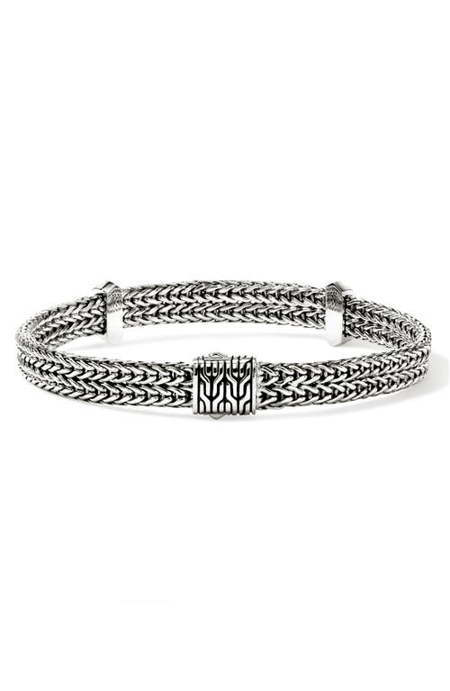 John Hardy Icon Link Station Bracelet In Silver