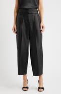 BOSS Tacres Metallic Ankle Wide Leg Pants