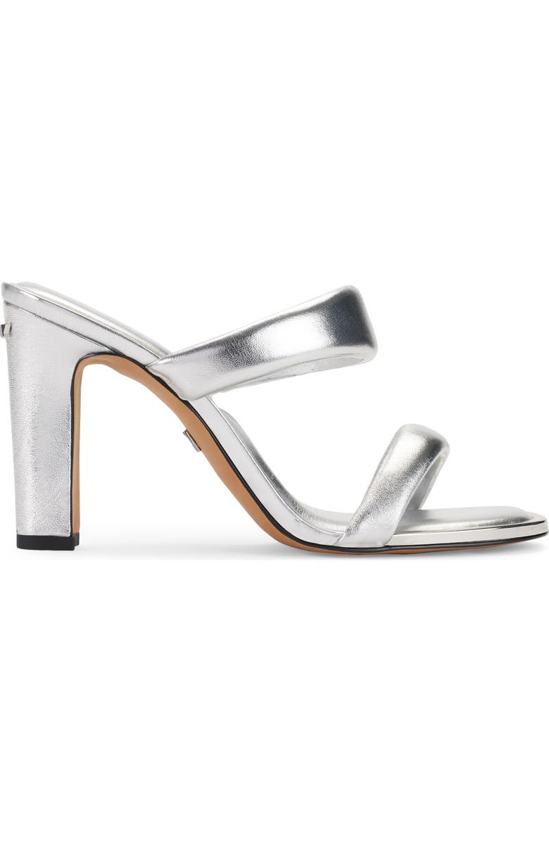 DKNY Metallic Sandal, Alternate, color, Silver