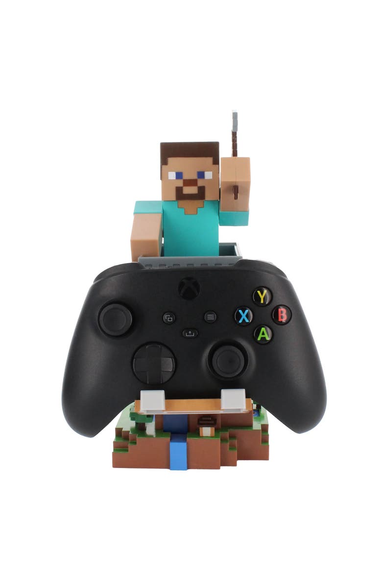 Exquisite Gaming Minecraft Steve Cable Guys, Alternate, color, Multicolored