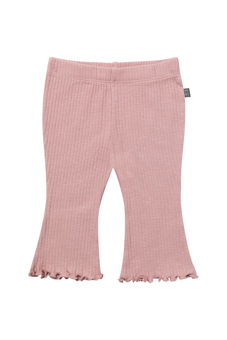 Henley Ruffle Tops with Pants Set, Alternate, color, Pink