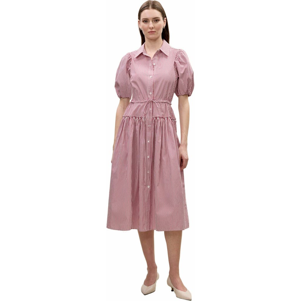 REBECCA TAYLOR REBECCA TAYLOR POPLIN SHIRT DRESS