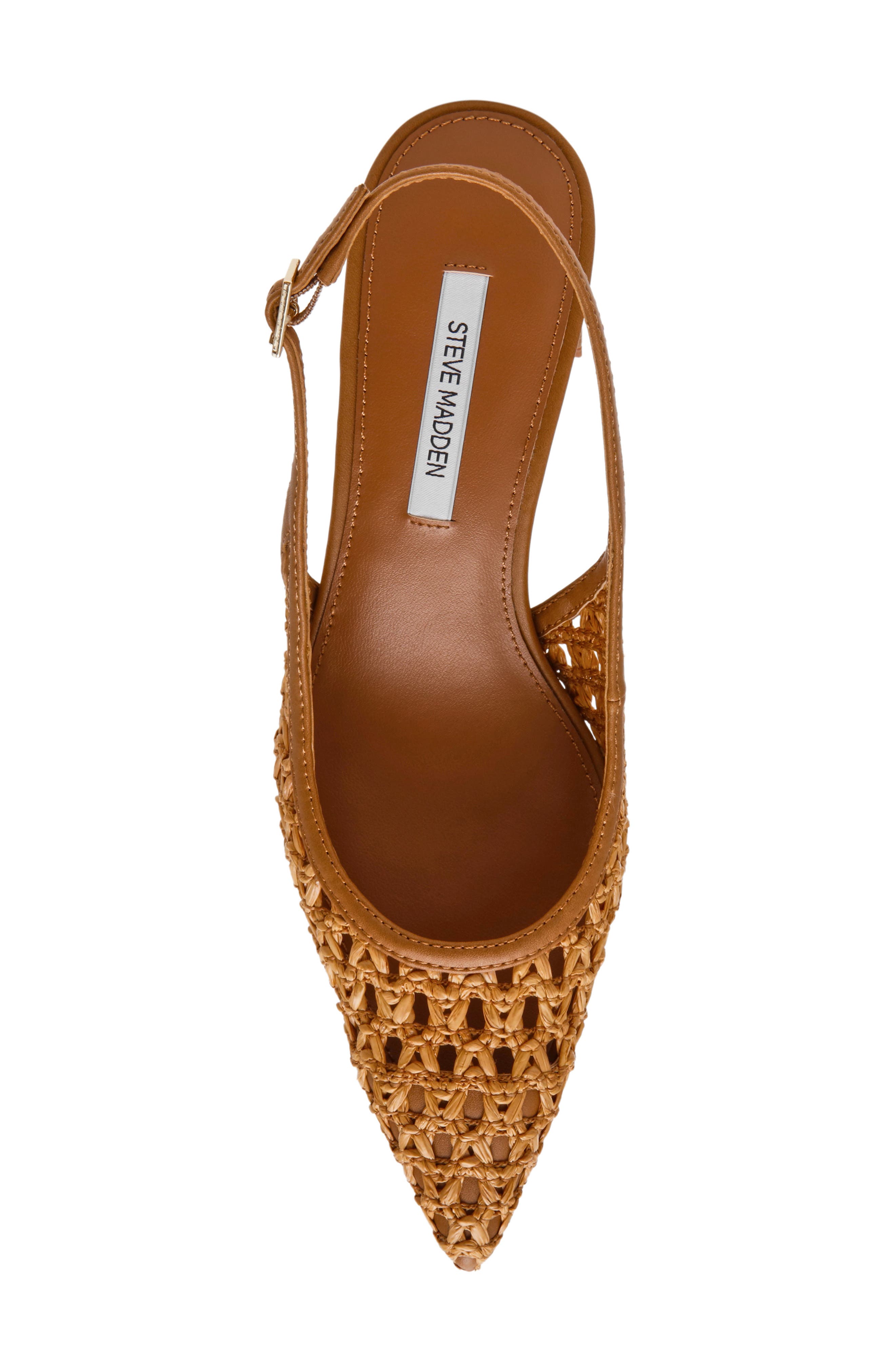 Robyn Pointed Toe Slingback Pump, Alternate, color, TAN