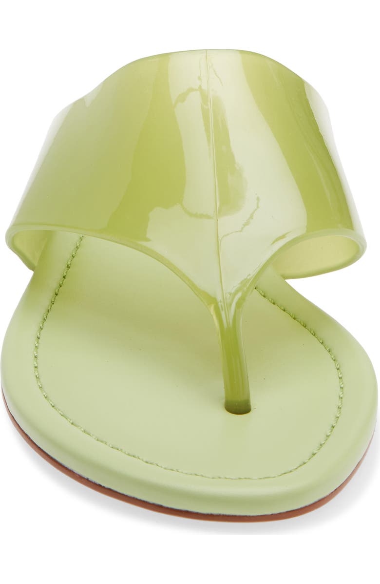 FARM Rio Jelly Flat Flip Flop, Alternate, color, Sage Green