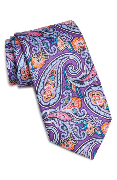 Paisley Silk Tie