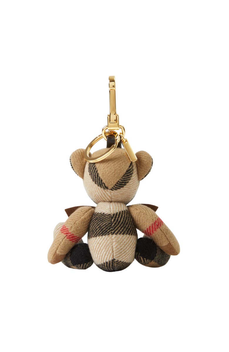 Burberry Thomas Bear Charm, Alternate, color, Archive Beige