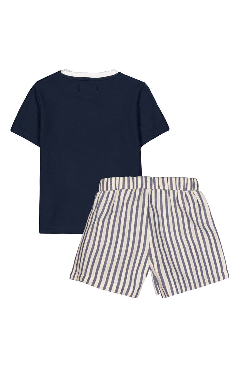Joe's Jeans Henley & Shorts Set, Alternate, color, Dark Navy