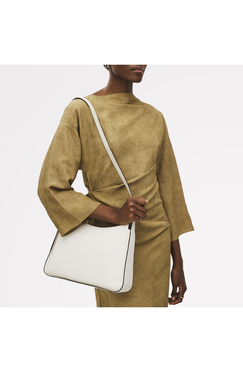 Radley Westwell Lane Medium Ziptop Crossbody Bag, Alternate, color, Chalk