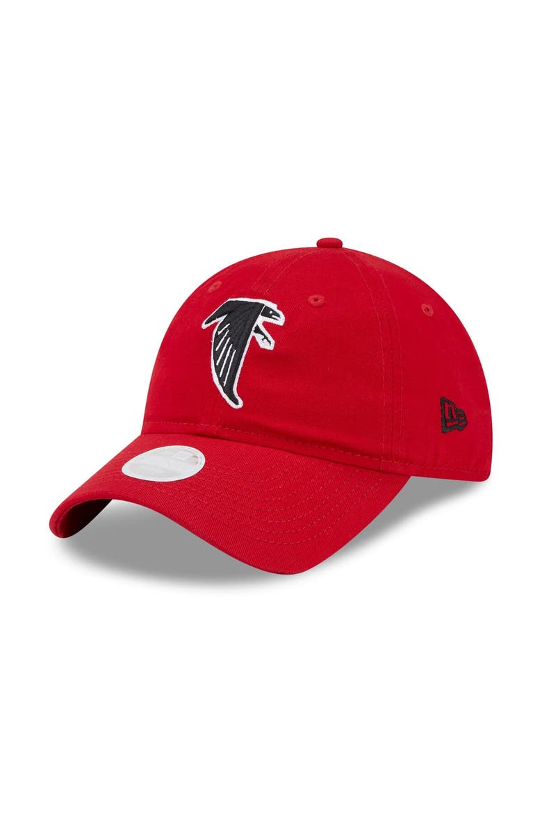 Women's New Era Red Atlanta Falcons Core Classic 2.0 9TWENTY Adjustable Hat, Main, color, Red