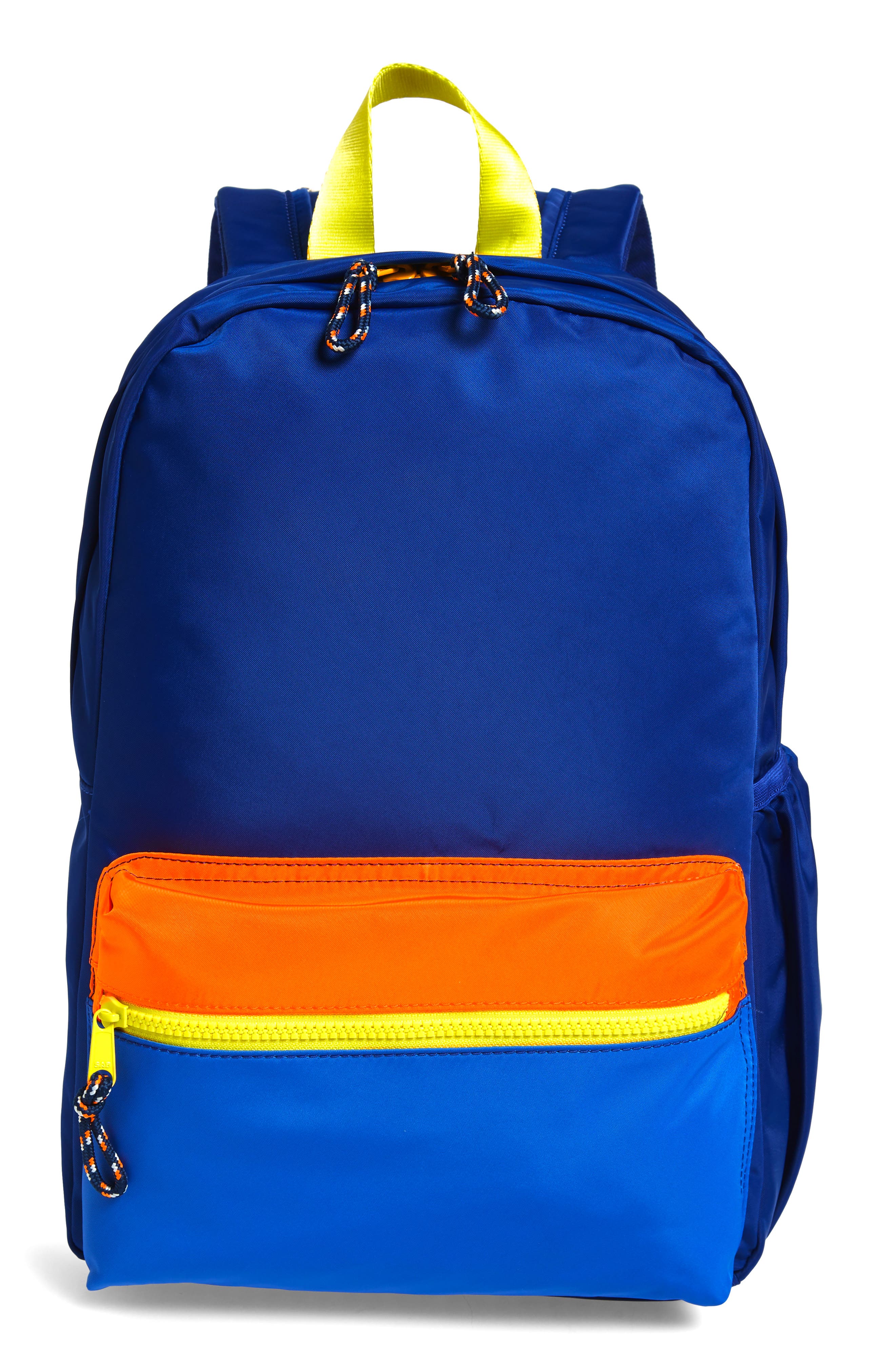 crewcuts by J.Crew Colorblock Backpack, Main, color, 