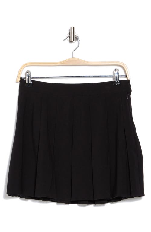 Abound Pleated Miniskirt In Black
