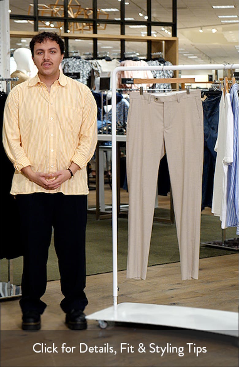 Milan Slim Fit Suit Pants, sales video thumbnail