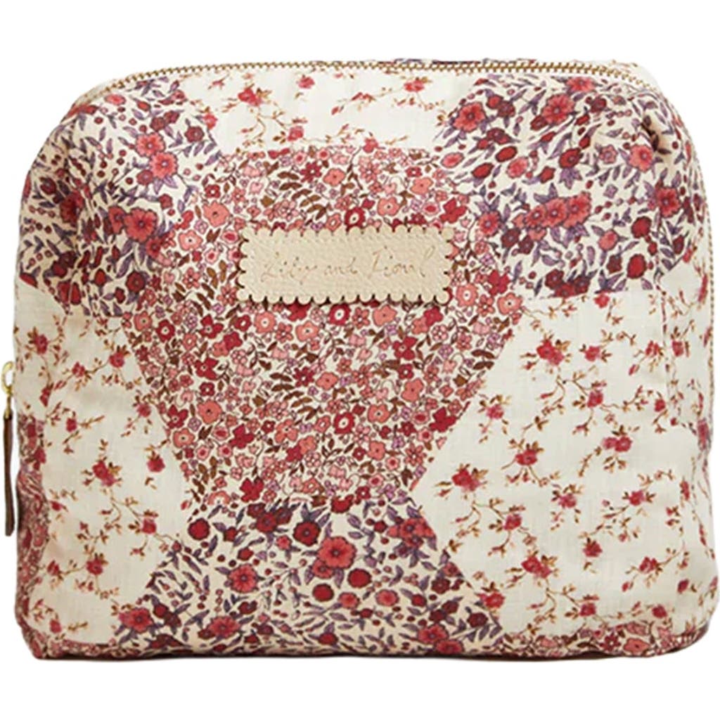 Lily And Lionel London Print Wash Bag In Multi