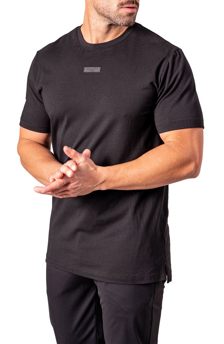 Maceoo Lion Zeus Embellished T-Shirt, Alternate, color, Black