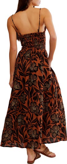 Sweet Nothings Floral Print Sleeveless Maxi Sundress