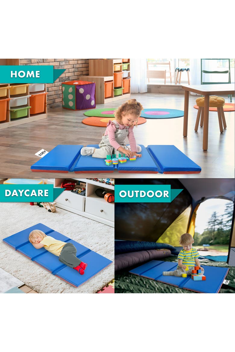 Four-Fold Kids Rest Mat, Alternate, color, 48 in