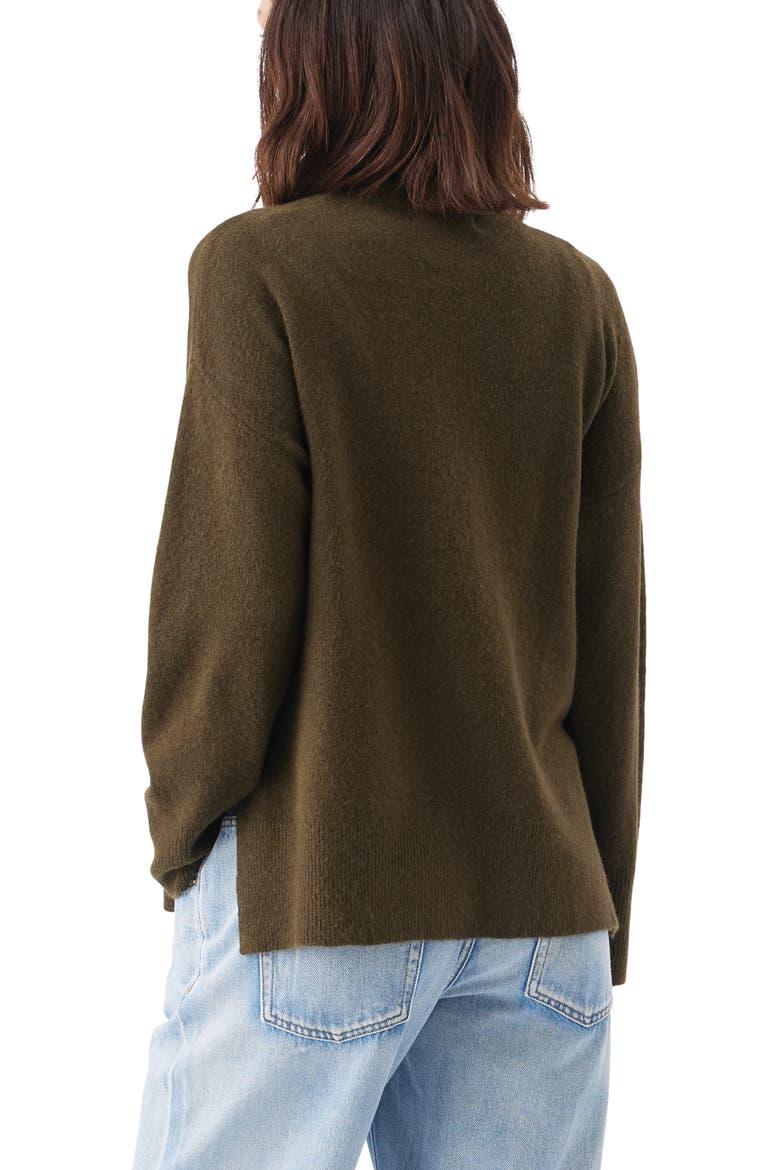 Tully Knit Cardigan, Alternate, color, Khaki