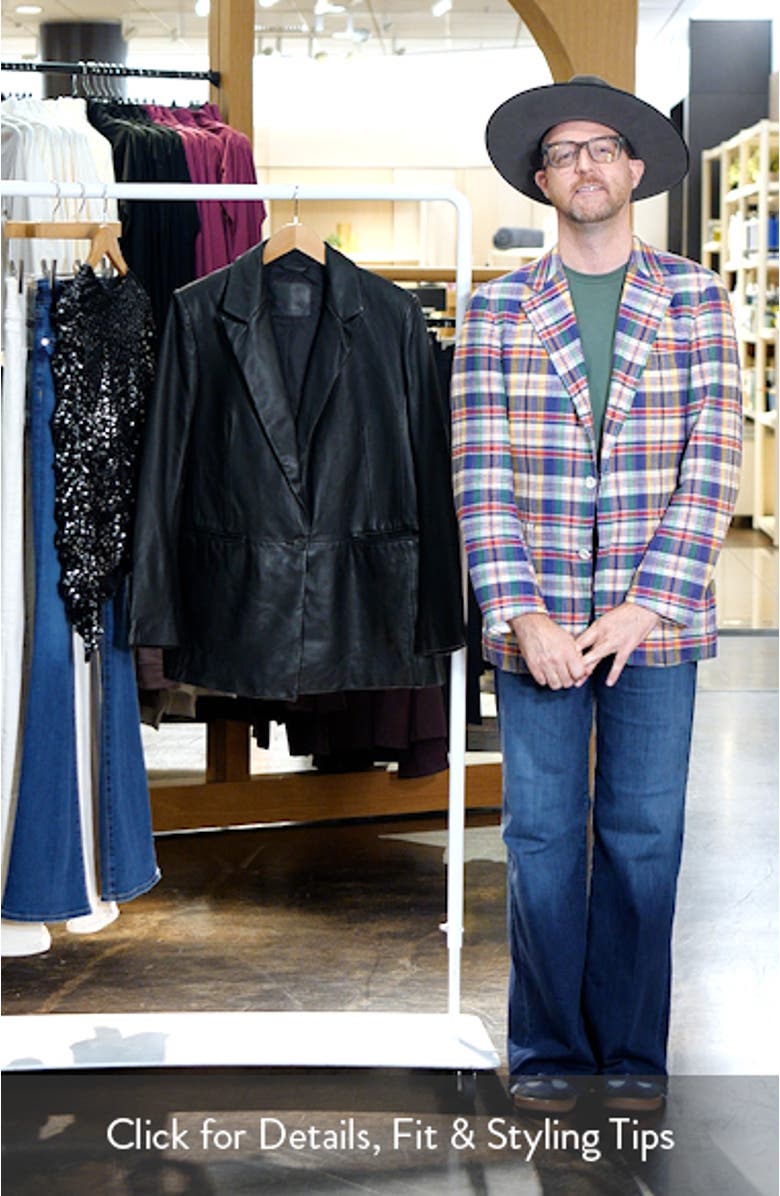 Deri Leather Blazer, sales video thumbnail