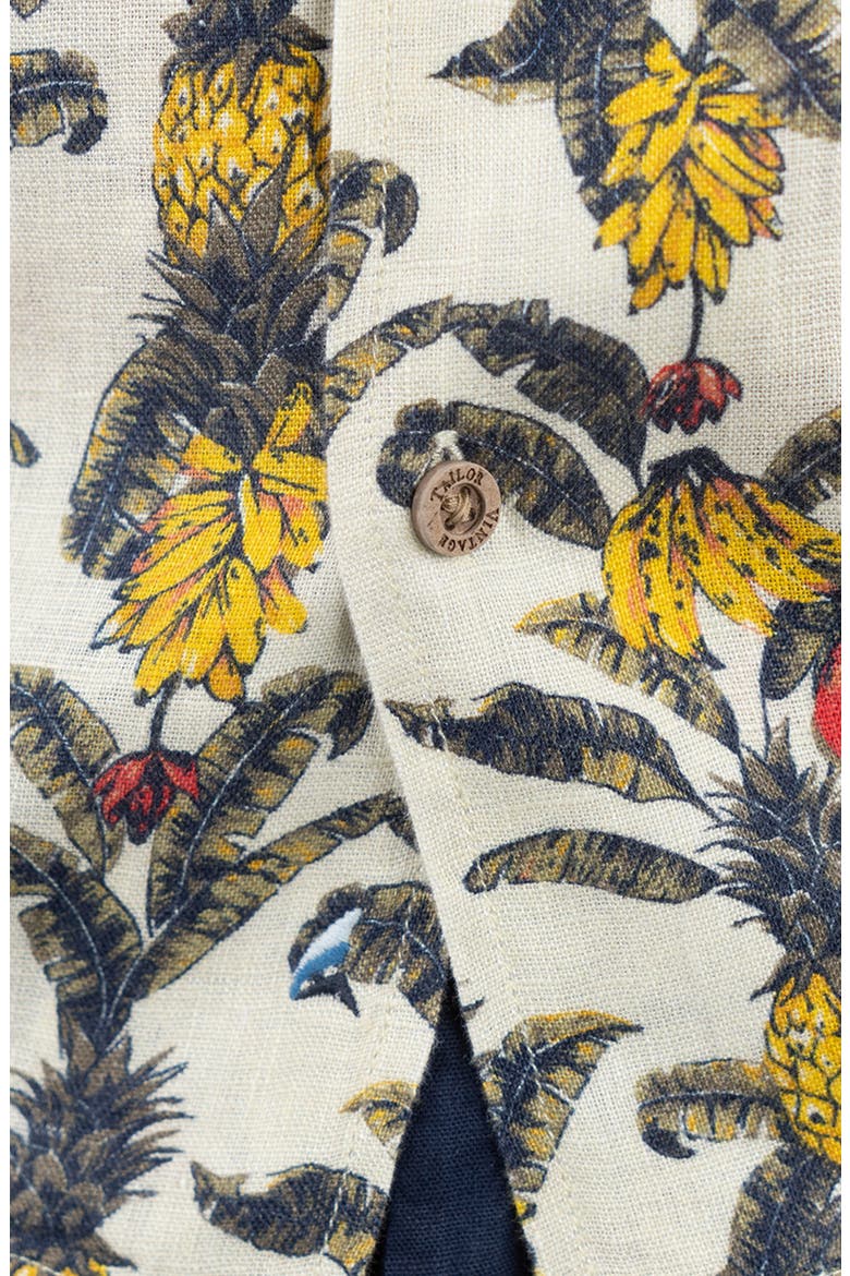 Stretch Cotton Cabana Shirt, Alternate, color, TROPICAL FRUITS