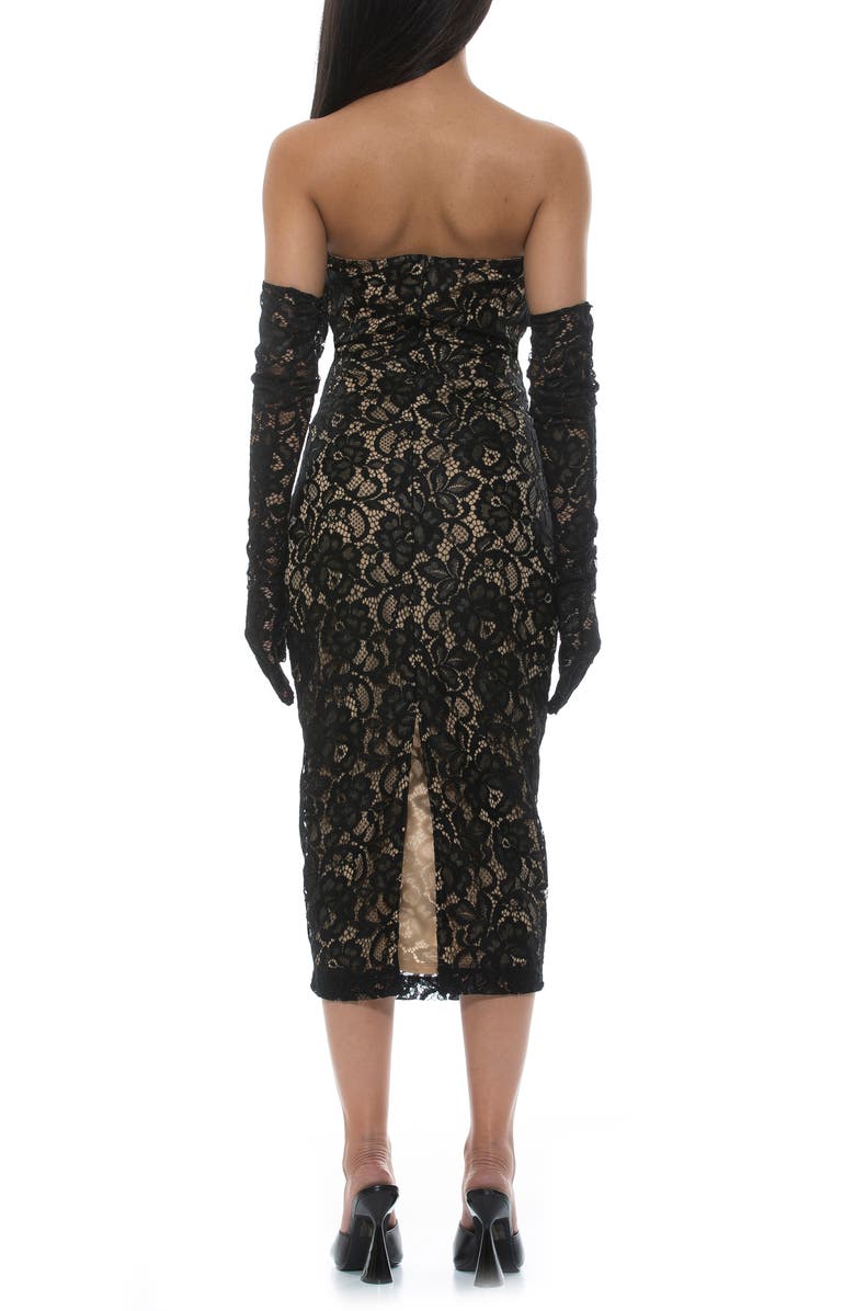 chinese dress ladies Buy Alexia Admor Kenall Lace Military Neck Sleeveless Sheath Midi Dress I  Perfect for The Office and Semi-Formal Settings Slate Blue at Amazon.in