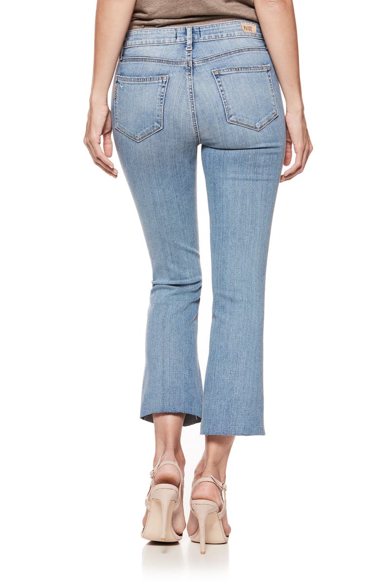 PAIGE Colette High Waist Crop Flare Jeans, Alternate, color,