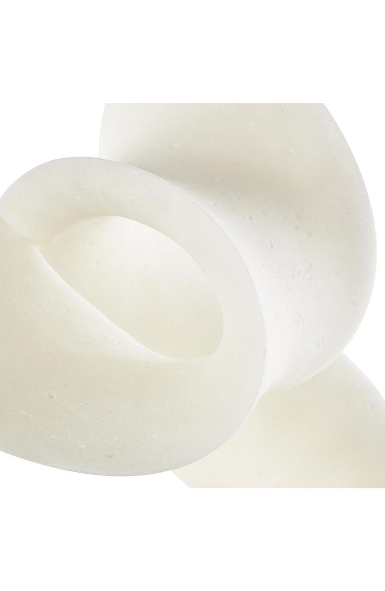 UMA Abstract Sculpture, Alternate, color, White