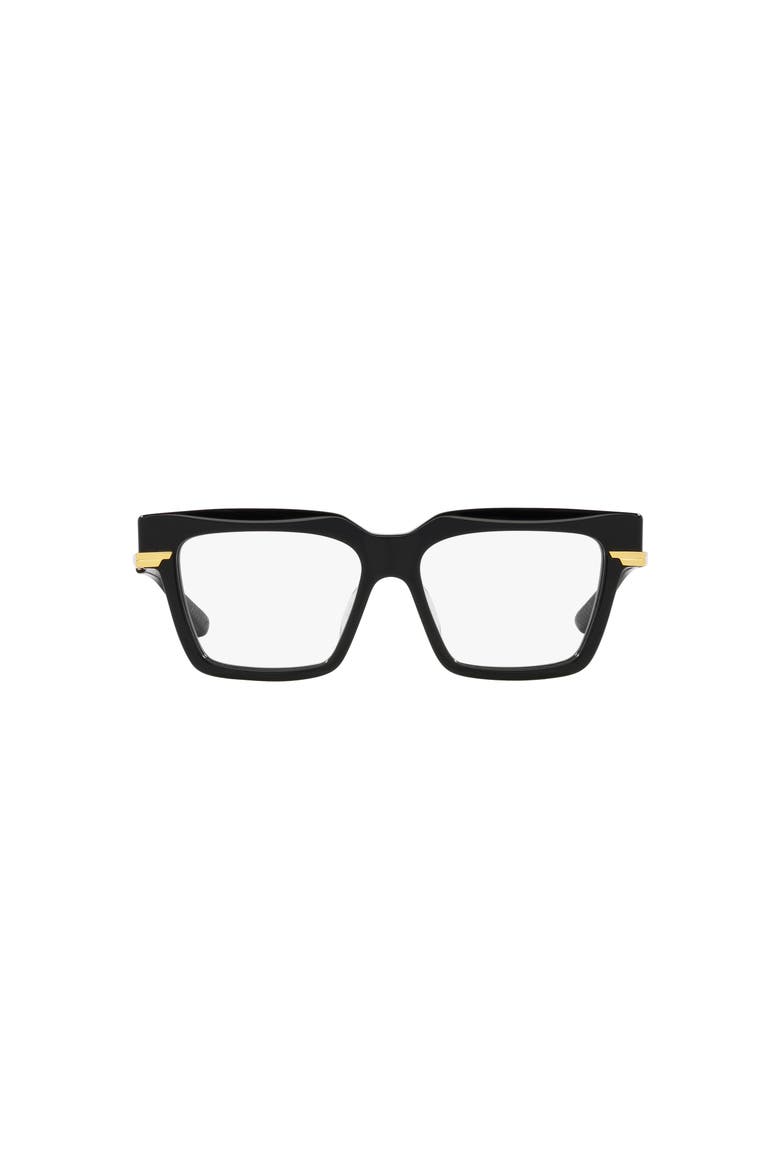 53mm Rectangle optical glasses, Alternate, color, Black